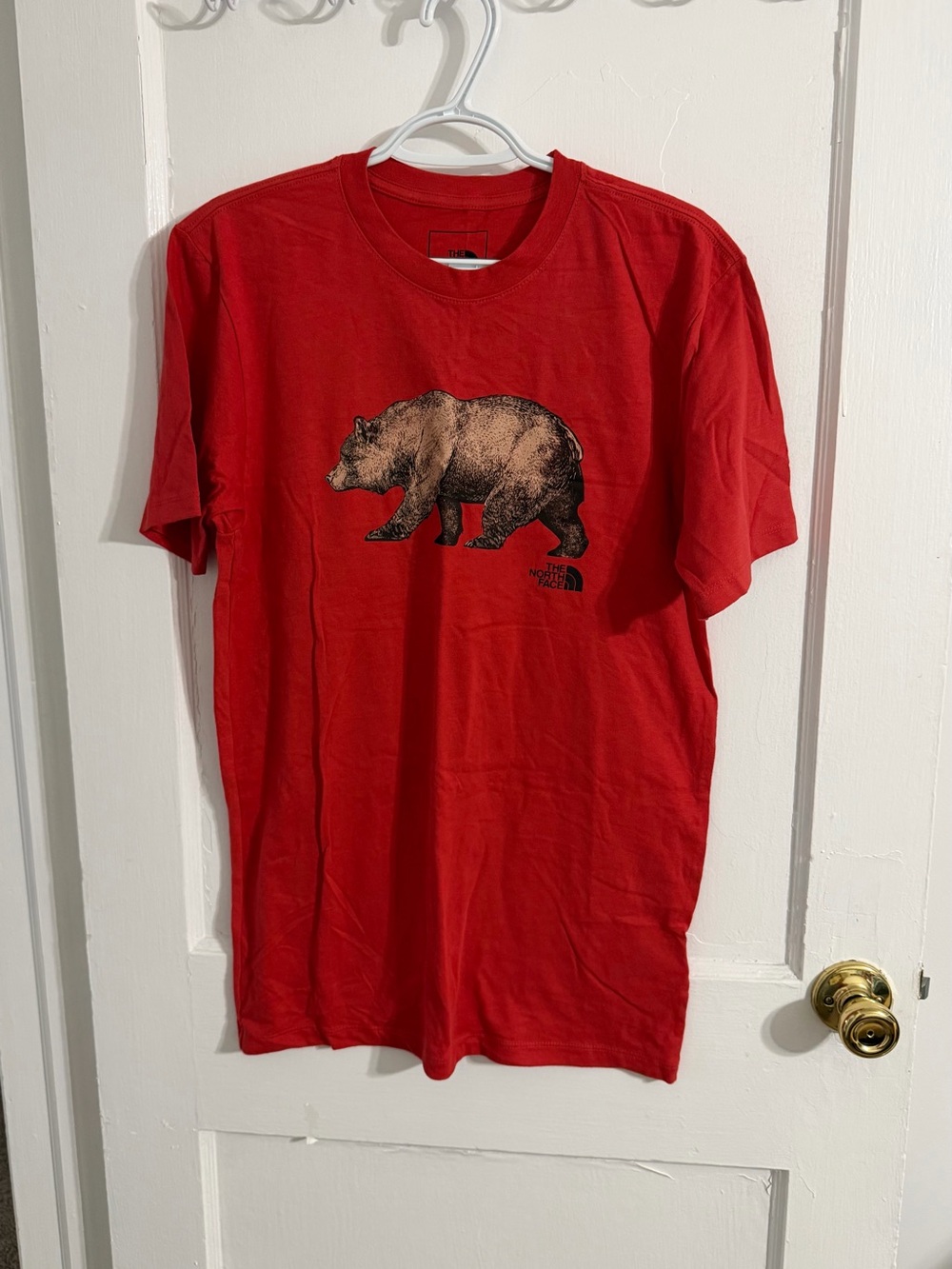 The North Face Red Short-Sleeve Bear Graphic Tee